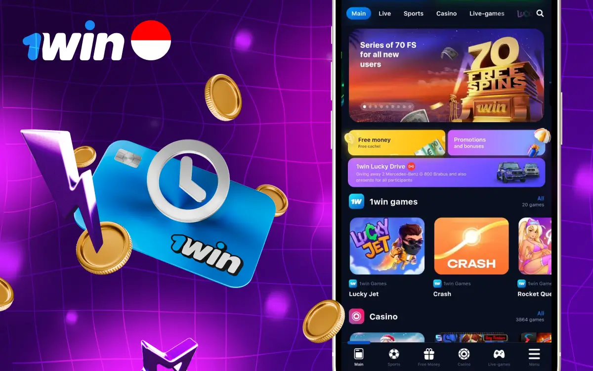 Get 1win app for all mobile devices